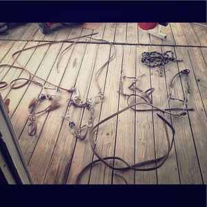 Head stall n horse bits